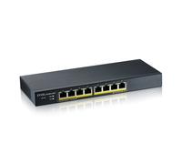 Zyxel 8-porte Gigabit PoE Switch Gestione Smart Montaggio a parete/da tavolo