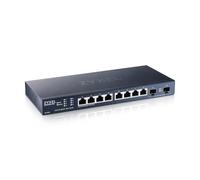 Zyxel 8 porte Multi-Gig 2,5G Cloud/Smart Switch gestito con 2 x10G SFP+ | montaggio da tavolo o a parete [XMG1915-10E].