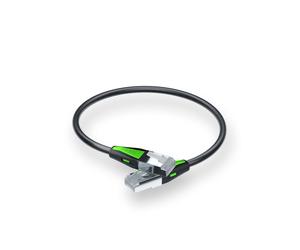 Zyxel Cavo Ethernet CAT6A 18 cm SF/FTP