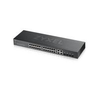 Zyxel 24-Port Gigabit Ethernet Switch | Smart-Managed | Senza Ventola | Porte Combinate a 4 Gigabit | Hybrid-Cloud Mode [GS1920-24v2]