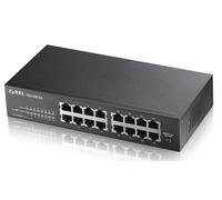 Zyxel GS1100-16 Non gestito Gigabit Ethernet (10/100/1000) Nero