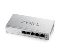 Zyxel Switch PoE 5 Porte | Switch Ethernet Gigabit Web Managed | 4 Porte PoE+ Budget 68W | QoS, Link Aggregation, VLAN, IGMP Snooping | Senza ventola | Desktop [GS1200-5HPv3]