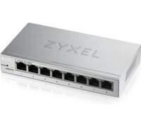 Zyxel GS1200-8 Gestito Gigabit Ethernet 10/100/1000 Argento (GS1200-8 - 8 PORT GB WEB/SMART MG.SWITCH) NEW