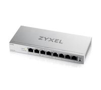 Zyxel Switch PoE 8 Porte | Switch Ethernet Gigabit Web Managed | 4 Porte PoE+ Budget 68W | QoS, Link Aggregation, VLAN, IGMP Snooping | Senza ventola | Desktop [GS1200-8HPv3]