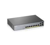 ZYXEL GS135012HP - Switch, 12 porte, Gigabit Ethernet, PoE+, SFP