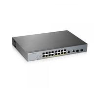 Switch di rete Zyxel GS1350-18HP Gestito L2 Gigabit Ethernet [10/100/1000] Supporto Power over [PoE] Grigio (ZyXEL GS1350-18HP, 18 Port managed CCTV PoE switch, 250W) [GS1350-18HP-GB0101F]