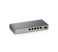 ZYXEL GS1350-6HP-EU0101F commutateur réseau Géré L2 Gigabit Ethernet (10/100/1000) Connexion Ethernet, supportant l'a