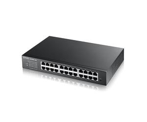 ZYXEL GS1900-24E | Adattatore IP Switch Gigabit a 24 porte con gestione intelligente, ideale per le PMI che cercano efficienza, sicurezza e facilità