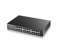 Zyxel GS1900-24E Gestito L2 Gigabit Ethernet [10/100/1000] 1U Nero (ZYXEL GS1900-24E V3 24-PORT GBE - L2 SMART SWITCH DESKTOP F NEW