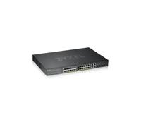 Switch di rete Zyxel GS1920-24HPv2 Gestito L2/L3/L4 Gigabit Ethernet (10/100/1000) Supporto Power over (PoE) Nero [GS192024HPV2-GB0101F]