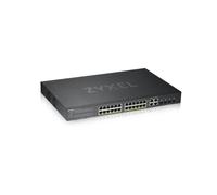 Zyxel GS1920-24HPV2 Gestito Gigabit Ethernet [10/100/1000] Supporto Power over Ethernet [PoE] Nero (28 PORT SMART MGD GB SWITCH