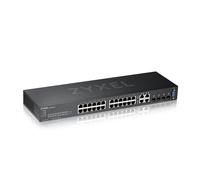 Zyxel GS2220-28-EU0101F switch di rete Gestito L2 Gigabit Ethernet (10/100/1000) Nero [GS2220-28-EU0101F]