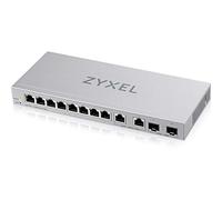 Zyxel Multi-Gig 12-Port Web Managed Switch with 2-Port 2.5G/2-Port 10G SFP+ Desktop/Wallmount, 5-Years Warranty [XGS1210-12]