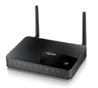 ZyXEL NBG 6503 Wireless AC Media Router, Wi-Fi AC 750 Mbps, Porta WAN per Modem, Switch 4 Porte LAN, Nero