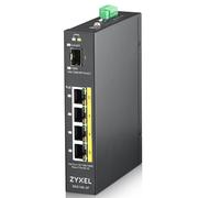 Zyxel RGS100-5P Non gestito L2 Gigabit Ethernet [10/100/1000] Supporto Power over Ethernet [PoE] Nero (ZyXEL RGS100-5P 5-port G