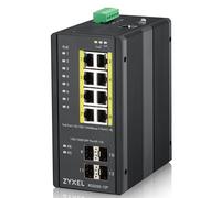 Zyxel RGS200-12P Gestito L2 Gigabit Ethernet [10/100/1000] Supporto Power over Ethernet [PoE] Nero (ZYXEL RGS200-12P SWITCH MAN