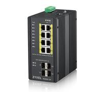 Zyxel RGS200-12P Connessione Ethernet Gigabit L2 gestita (10/100/1000), con supporto dell'alimentazione via Ethernet (PoE) Nero - Nouvo