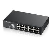 ZYXEL - Switch di Rete GS1100-16 con 16 Porte Gigabit Ethernet (10/100/1000) Colore Nero