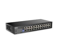 Zyxel Switch di Rete 24 Porte | Switch Gigabit Ethernet Non Gestito | 24 Porte GbE | DIP Commutabile | Senza Ventola | Kit di Montaggio a Parete e su Rack Inclusi | GS1100-24ES