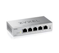 Zyxel Switch Ethernet 5 Ports | Switch Gigabit Web Managed | QoS, Link Aggregation, VLAN, IGMP Snooping | Senza ventola | Desktop [GS1200-5v3]