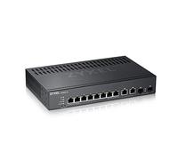 Zyxel Switch gestito Gigabit Ethernet Layer-2 a 8 porte | 2 porte combo Gigabit | Modalità cloud ibrido [GS2220-10]