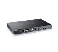 Zyxel Switch gestito intelligente Gigabit Ethernet a 24 porte | 4 slot SFP+ 10G | Modalità cloud ibrido [XGS1935-28]