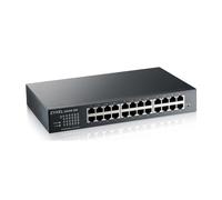 ZyXEL Switch Gestito L2 Gigabit Ethernet 24 porte 1U Nero