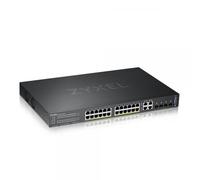 SWITCH ZYXEL GS2220-28HP-EU0101F 24P Gigabit POE (fino a 375W)4P (RJ-45/SFP) IPv6 VLAN Desktop/Rack Managed Layer 3 Lite - Nouvo