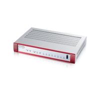 Zyxel USG FLEX 100HP 3.0Gbps UTM Firewall in bundle con licenza di sicurezza di 1 anno | 2 porte PoE+ | Consigliato fino a 50 utenti [USGFLEX100HP]