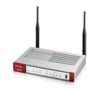 FIREWALL ZXYEL USGFlex Security Gateway 100 VPN: 40 IPSec/L2TP, 30 SSL 1xWAN, 3xLAN, 1xOPT 1xUSB WiFi AX 1800Mbps fino a 15 uten