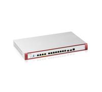 Zyxel USGFLEX700H ZyWALL Firewall di Sicurezza Informatica ad Alta Velocità | Pacchetto UTM di 1 Anno | Multi-Gig 2,5G 10G (2x PoE+) | VPN | Business Class | Fino a 500 Utenti | Nebula Cloud
