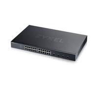 Zyxel Nebula Switch Smart Managed Ethernet Gigabit a 24 porte con 4 slot SFP + 10G e modalità Cloud ibrida [XGS1935-28]