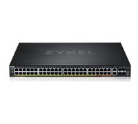 SWITCH ZYXEL XGS2220-54HP 48P Gigabit POE 2P 10GB MultiGigabit POE (Max 600W)4P 10GB SFP Rack Managed Layer 3 Lite Stackable - Nouvo
