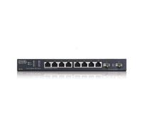 Zyxel 8 porte Multi-Gig 2,5G Cloud/Smart Switch gestito con 2 x10G SFP+ | montaggio da tavolo o a parete [XMG1915-10E].