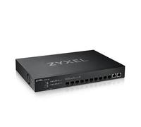 Zyxel Switch di rete a 12 porte | Layer 3 Smart Managed Ethernet | 2 X Multi-Gigabit 10G RJ-45 + 10 X 10GbE SFP+ | Capacità di commutazione 240 Gb/s | Kit di montaggio rack | Nebula Cloud | XS1935-12F