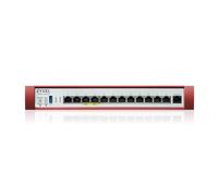 Zyxelfirewall Cons. 300 Utenti Banda Fino A 10Gb 2P25Gbpoe+2P25Gb+8Pgb Lan/Wan Rack