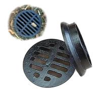 ZYXQQJ Griglia di Drenaggio Rotondi del Suolo in Ghisa 50 75 83 110 160 200 250mm Coperture A Griglia per Fognature Durevole E Robusto(11cm-4.3in)