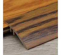 ZYXQQJ Striscia di Transizione per Bordo Pavimento in PVC Striscia di Transizione Riduttore Antiscivolo Altezza Adatta Inferiore A 20 Mm(Wood Color E)