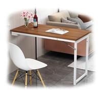 ZYXQQJ Tavolo Pieghevole Da Parete Tavolo Da Pranzo Con Gambe Di Supporto Tavolino A Muro Da Cucina Salvaspazio Rastrelliera Pieghevole In Legno(Walnut+White,120x60cm/47x24in)