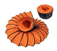 ZYXQQJ Tubo Flessibile per Condotto in PVC 3 5 10m Tubo di Ventilazione Diametro 150 200 250 300 350 400 450 550 600mm Tubo Flessibile A Colore di Arancione(10m(32.8ft),150mm-6)