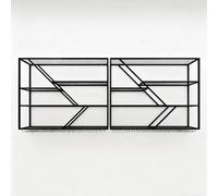 ZYYLIVR Portabottiglie Di Vino Da Parete,Scaffale Da Parete Con Portabicchieri,Mensola A Soffitto Con Telaio In Metallo,4 Livelli Portavino Cantinetta Vino Con Luce LED Per Cucina Bar(200cm/78.7in)