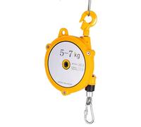 ZYZSY Bilanciatore A Molla, Bilanciatore di Carico Multifunzionale, con Cavo da 150 Cm E Gancio, Forte capacità Portante, Bilanciatore Retrattile, per Fissare E Appendere (Size : 5-7kg)