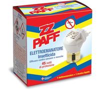 Zz Paff Elettroemanatore Insetticida Base + Ricarica Liquida 45 Notti, 1pz