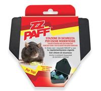 Zz Paff Stazione di Sicurezza per Esche Rodenticide, con Chiave di Sicurezza, per Topi, Compatta, 1 Pezzo (3, Unità)