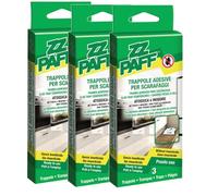 ZZ Paff Trappole Adesive per Scarafaggi 3 pz - Insetticida Ecologico, Pronto All’uso, Efficace Contro Blatte e Scarafaggi, Senza Insetticidi Chimici (3)