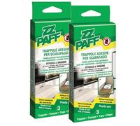 ZZ Paff Trappole Adesive per Scarafaggi 3 pz - Insetticida Ecologico, Pronto All’uso, Efficace Contro Blatte e Scarafaggi, Senza Insetticidi Chimici (2)
