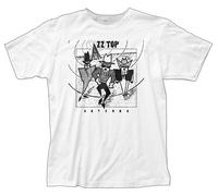 ZZ TOP Antenna La Grange Blues Boogie Rock Maglietta Fitted Da Uomo ZZT09