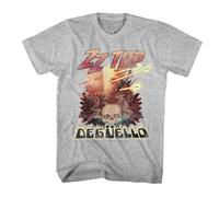 Zz Top - Deguello - Maniche Corte - Heather - Adulto - T-Shirt