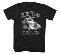ZZ Top Eliminator Texicali T-Shirt Manica Corta In Cotone Girocollo Nero