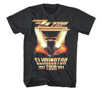 Zz Top - Eliminator Tour - Manica Corta - Heather - Adulto - T-Shirt